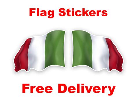 Italy Italian Flag Stickers Perfect for Car, Van, Lorry, Laptop - Etsy