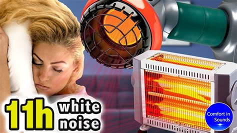 White Noise Fall Asleep Instantly Smooth And Powerful Heater Noise For Sleeping Relaxing 528