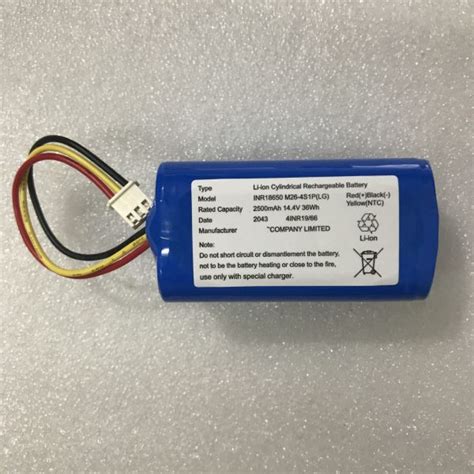 UGB New Original Lithium Ion Battery Model Inr18650 M26-4S1P 14.4V 2600mah 2500MAh 36wh - Laptop ...