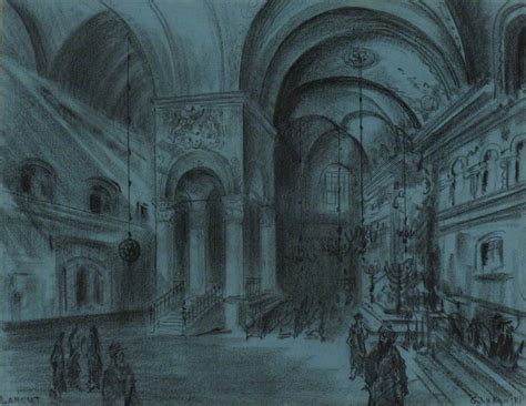 synagogue interior art uk