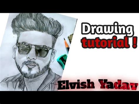 How To Draw Elvish Yadav Drawing Easy Step By Step SYSTUMM