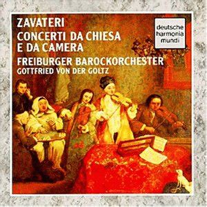 Concerti Da Chiesa E Da Camera Lorenzo Gaetano Zavateri Gottfried