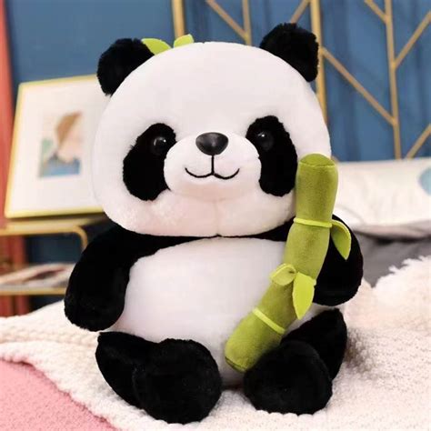 Bamboo Panda Bear Plush Toy Stuffed Animal Toy Triver