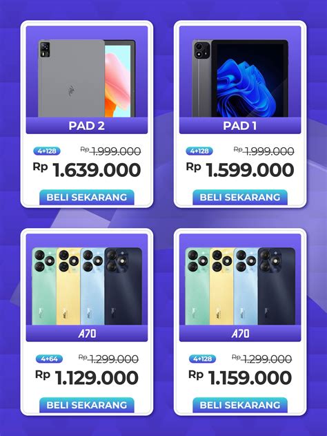 Toko Online Itel Official Shop Shopee Indonesia