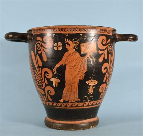 Apulian Red Figure Skyphos Hixenbaugh Ancient Art