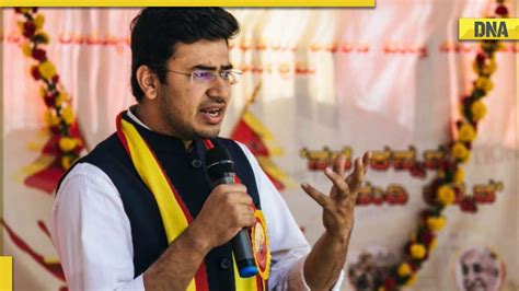 Who Is Tejasvi Surya Classical Singer And Bjp Mp Accused Of Opening