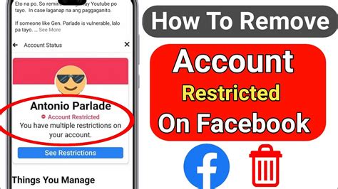 How To Remove Account Warning On Facebook Fix Facebook Account