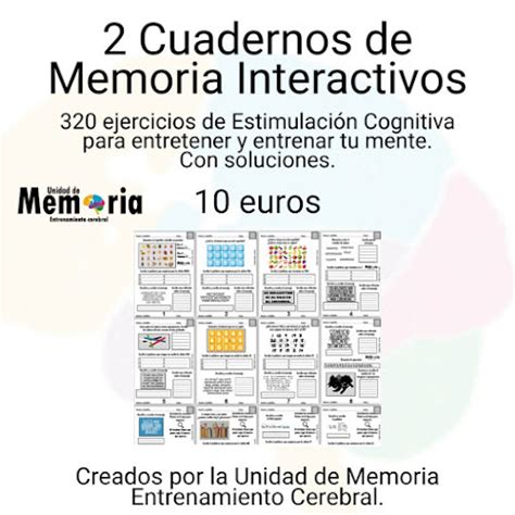 Unidad De Memoria Entrenamiento Cerebral Ejercicios Y Fichas De