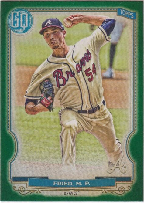 2020 Topps Gypsy Queen Max Fried Atlanta Braves Green SP EBay