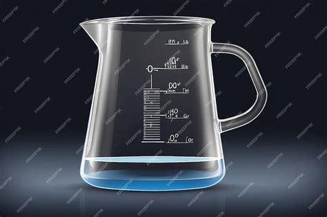 Premium Photo The Scale Measuring Jug 400ml Jug With Measuring Scale