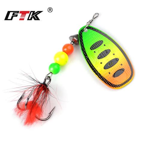 Ftk Pc Isca De Pesca Spinner Isca G G G Colher Iscas De Metal