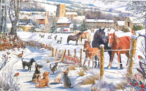 Charity Christmas Cards from Ashbourne Animal Welfare