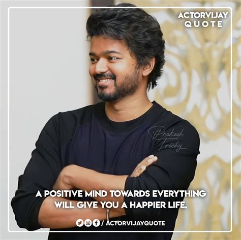 Actor Vijay Quotes ༄ on Twitter: "A positive mind towards everything ...