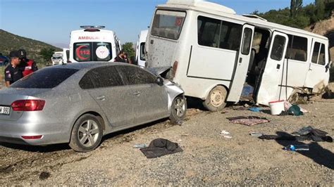 Elazığ da feci kaza 17 yaralı Son Dakika Haberleri İnternet