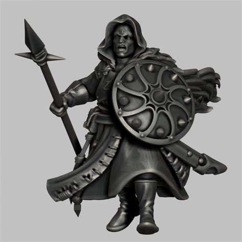 3d Printable Classic Fantasy Cultists By Wargames Atlantic