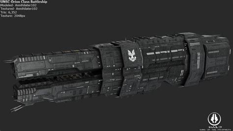 Halo Unsc Ships Blueprints