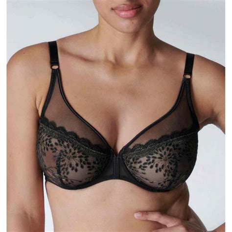 Soutien Gorge Plongeant Armatures Noir Suisses