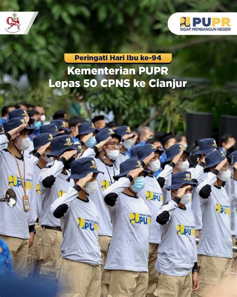 Kementerian Pupr On Twitter Kementerian Pupr Melepas Cpns