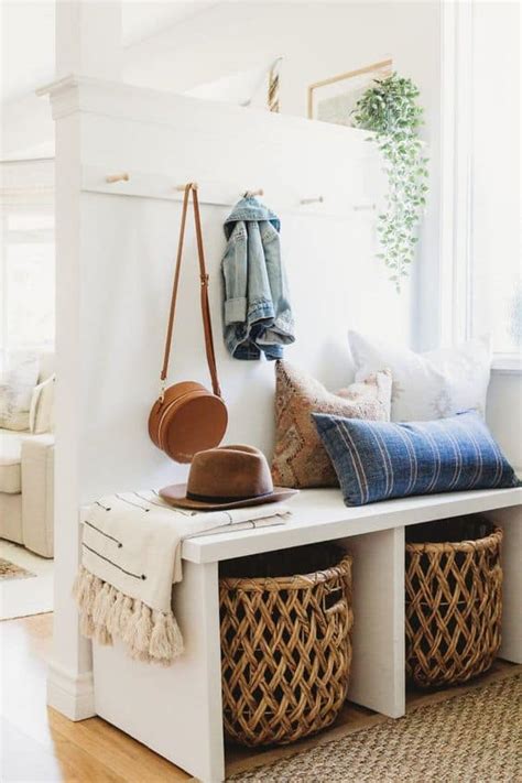 Chic Boho Mudroom Decor Ideas Lady Decluttered