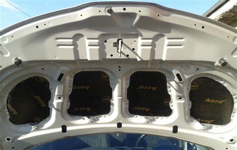Виброшумоизоляция капота Киа Рио -3 — KIA Rio (3G), 1,6 л, 2013 года ...