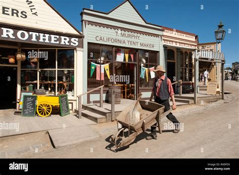 Sovereign Hill open air museum Stock Photo - Alamy