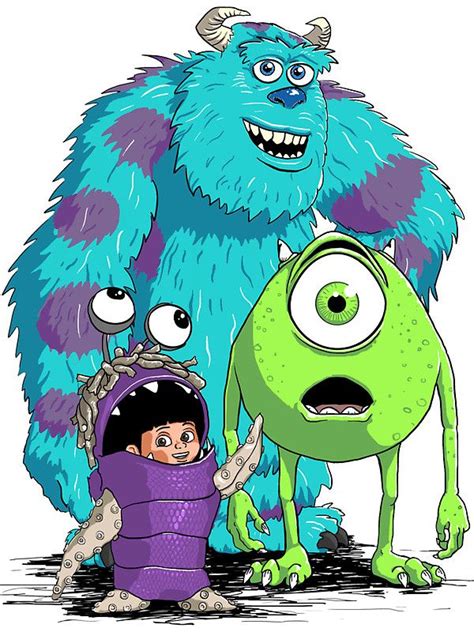 Monsters Inc By Justin Overholt Monsters Inc Characters Monsters