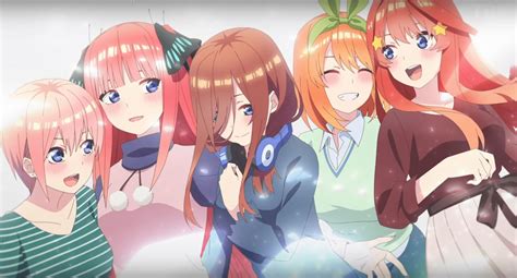 The Quintessential Quintuplets Season 2 Release Date Characters English Dub