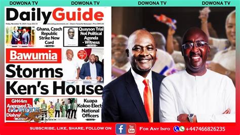 Bawumia Storm Kennedy Agyapong S House Youtube