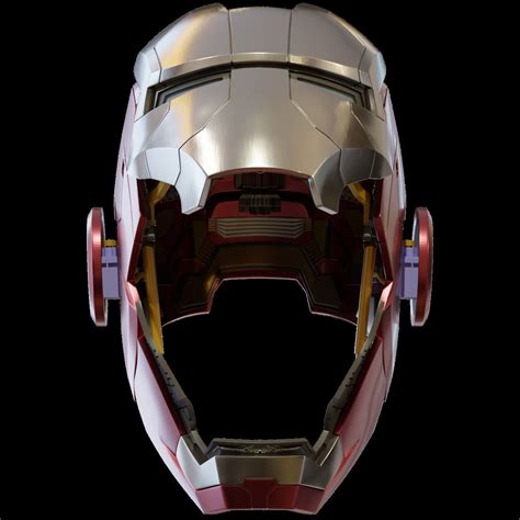 3d Printable Iron Man Mk5 Motorized Helmet 3d Model 3d Printable Cgtrader