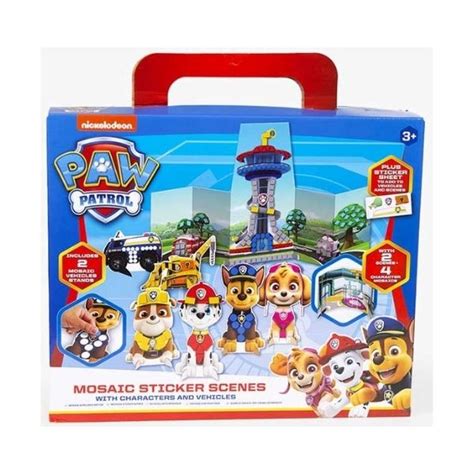 Paw Patrol Mosaic Stickers Scenes