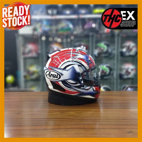 Jual Arai Rx Rr Edward Star Red Size M Full Face Helm Nd Second