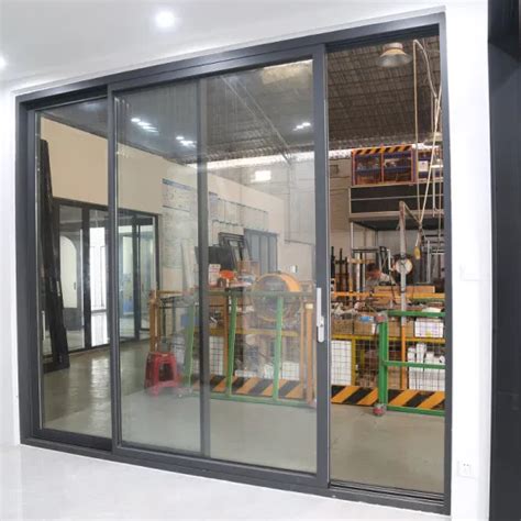 Modern Design Customize Patio Door Double Triple Glass Thermal