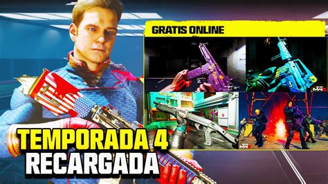 Modern Warfare GRATIS TEMPORADA 4 RECARGADA de WARZONE EVENTOS y más