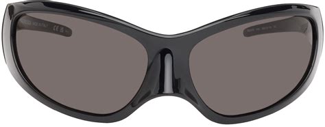 Black Skin Xxl Cat Sunglasses By Balenciaga On Sale