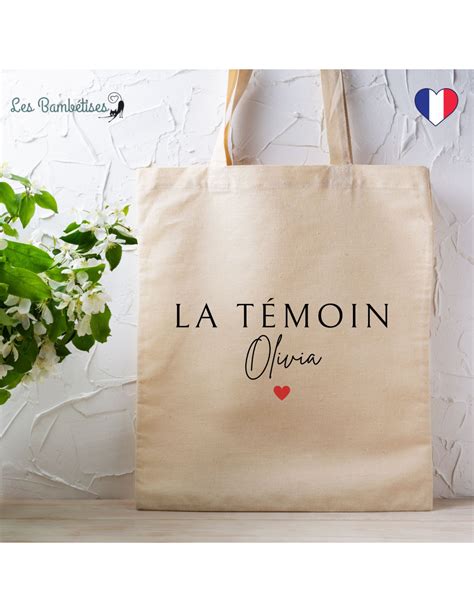 Tote Bag Personnalisé EVJF Chic Les Bambetises