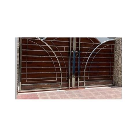 Modern Stainless Steel Ss Main Gate For Home 8x6 Feet At Rs 1200 Sq