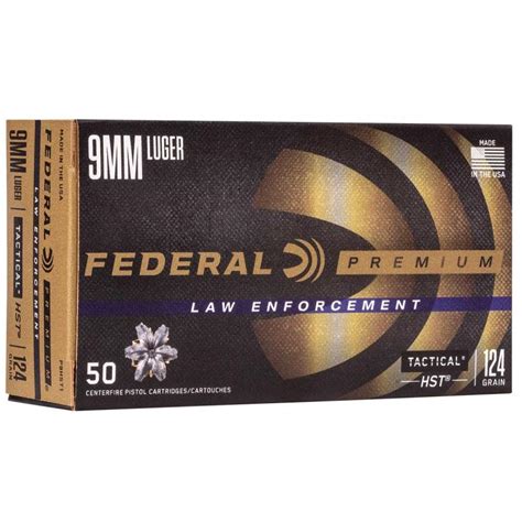 Federal Premium Hst 9mm 124 Grain