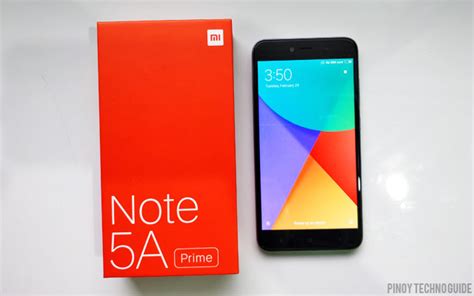 Xiaomi Redmi Note A Prime Unboxing And First Impressions Pinoy