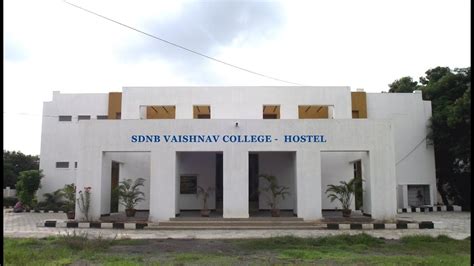 Sdnb Vaishnav College For Women Hostel Youtube