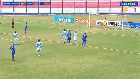 Gol En Sporting Cristal Vs Carlos Mannucci En Vivo Jose Carlos