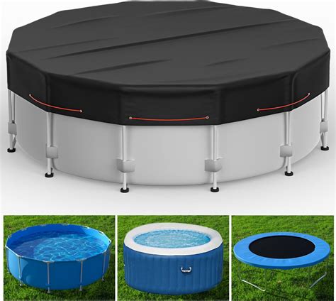 Amazon 18Ft Round Pool Cover Solar Covers For Above Ground