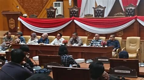 Ranperda RTRW Tak Melalui Tahapan Yang Benar DPRD Nilai Terburu Buru