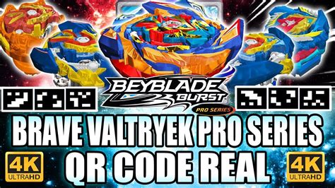 BRAVE VALTRYEK PRO SERIES QR CODE ALL VALTRYEKS BEYBLADE BURST PRO