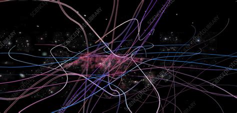 String Theory Conceptual Illustration Stock Image C