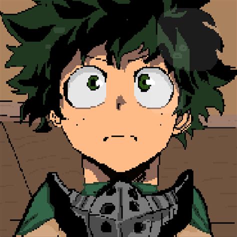 Pixilart Deku By Xhawkflamex