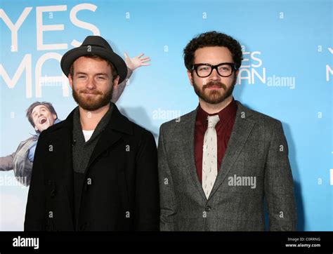 Chris Masterson and Danny Masterson Los Angeles Premiere of 'Yes Man ...