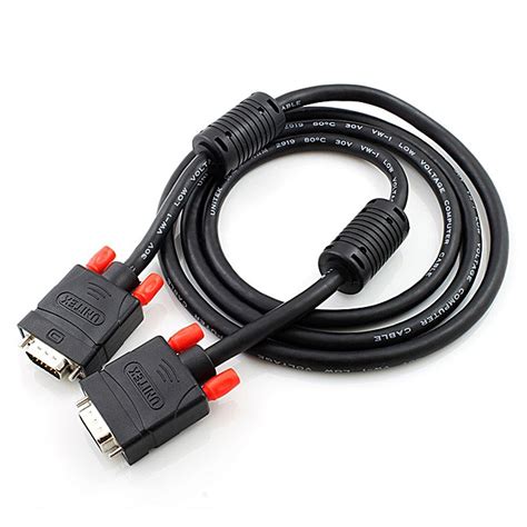 Vga Cable Svga Male To Male Monitor Cable With Ferrite Cores Support