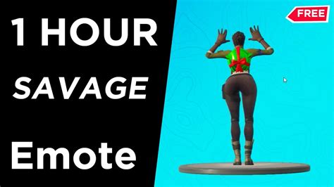 Fortnite New Savage Emote Hour Version How To Get The Savage