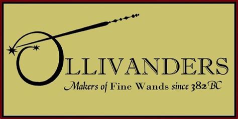 Ollivanders Label