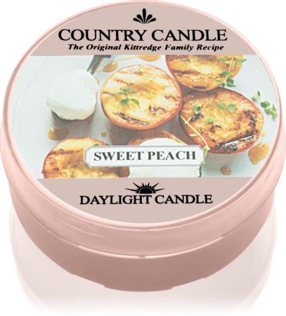 Country Candle Sweet Peach Bougie Chauffe Plat Notino Fr